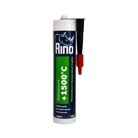 Rino Etanșeizant pentru Temperaturi Înalte 1500°C, Negru, 310 ml