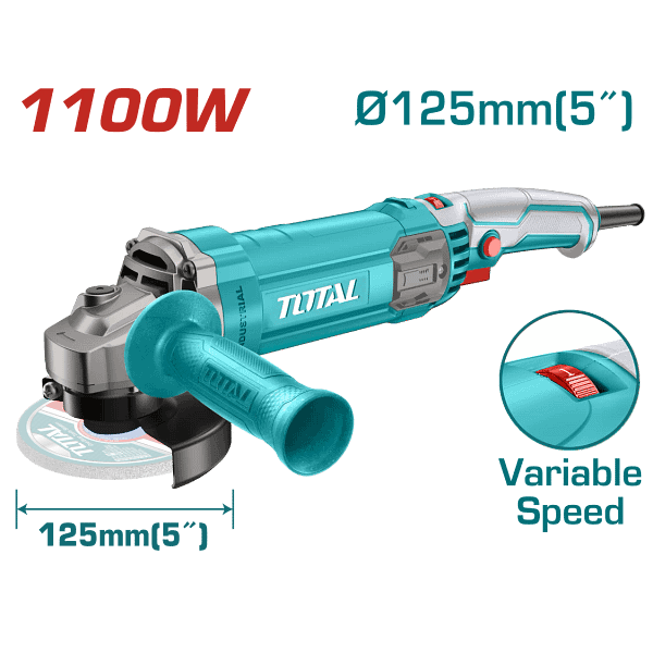 TOTAL - Polizor Unghiular 125mm - 1100W