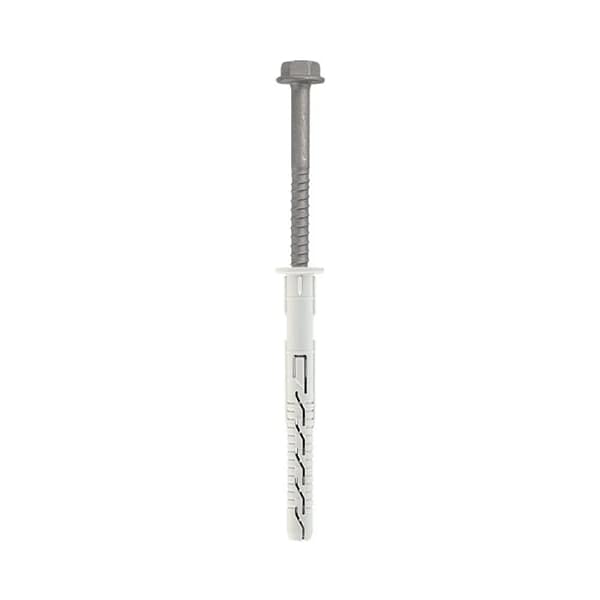 Diblu KPR-FAST(K) 12x180 mm cu șurub HZ și cap hexagonal, pentru fixări puternice în beton și zidărie.