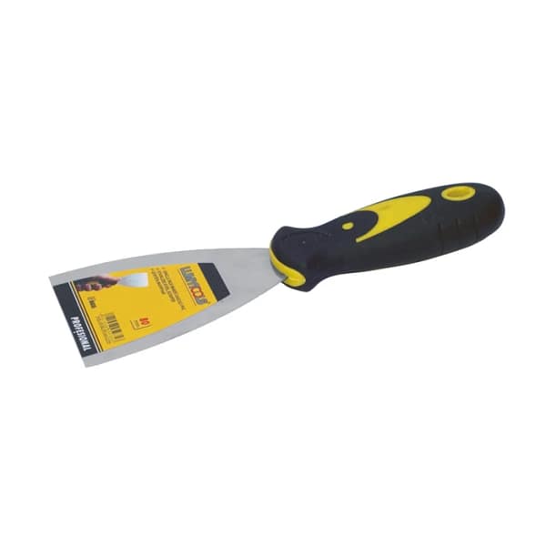 Șpaclu Inox cu Mâner Cauciuc, 40mm