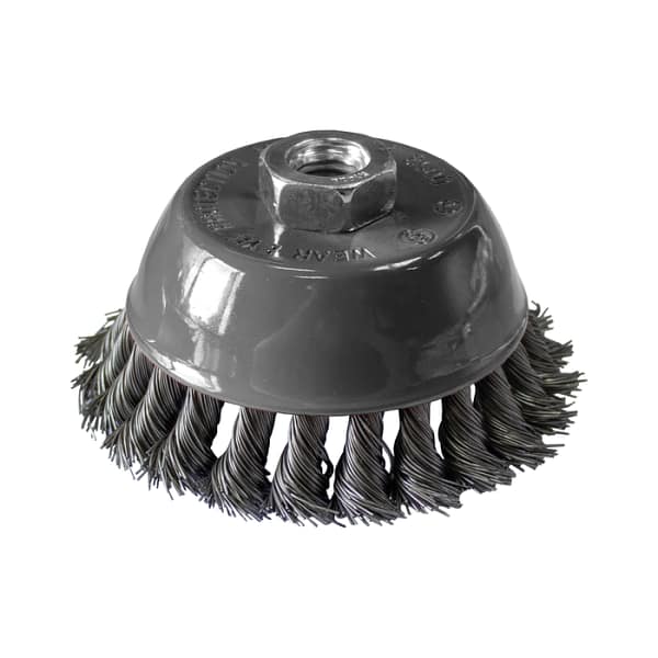 Perie Cupă din Sârmă cu Toroane - 65mm