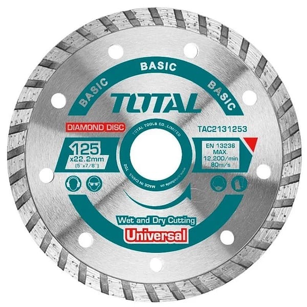 Disc Debitare Beton 125mm | Disc Diamantat Profesional pentru Beton și Cărămizi