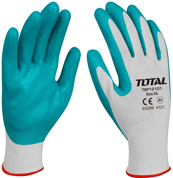 Manusi de protectie - nitril + textil - XL